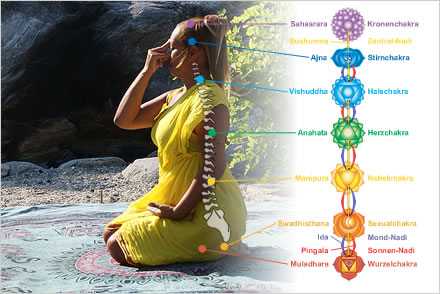 Chakras und Nadis