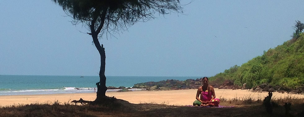 Meditation am Turtle Beach